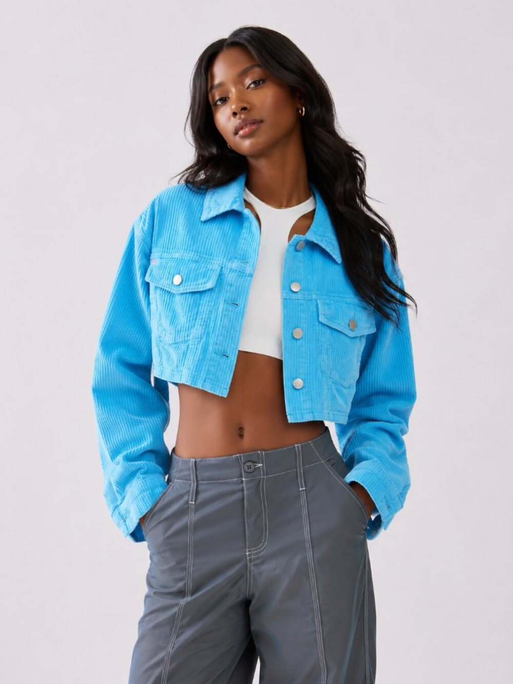 Urban Outfitters BDG Carissa Cropped Corduroy Jacket | Size M | NWT